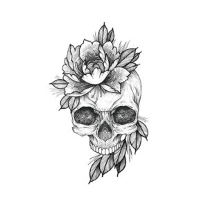 Floral Skull Bloom
