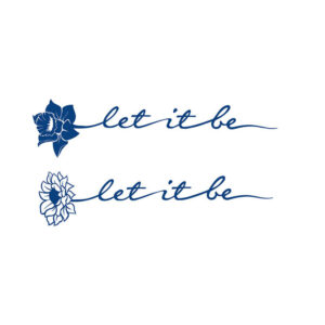 Let It Be Floral Duo